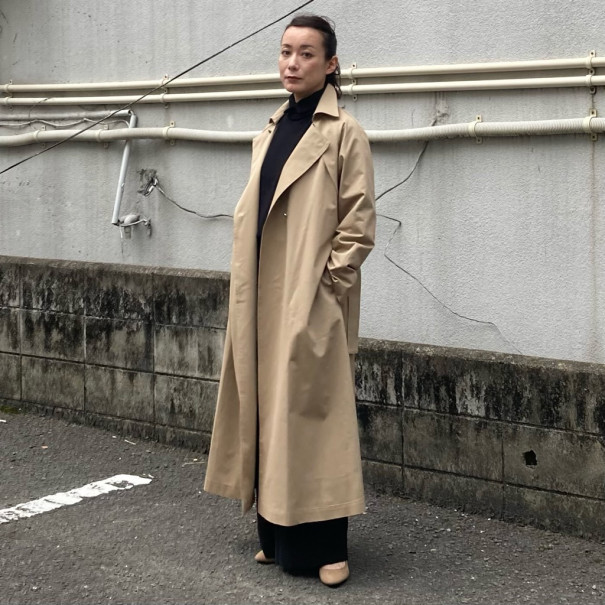 New Arrival | LIROMA ロングトレンチコート | grasol Home 浜の町 