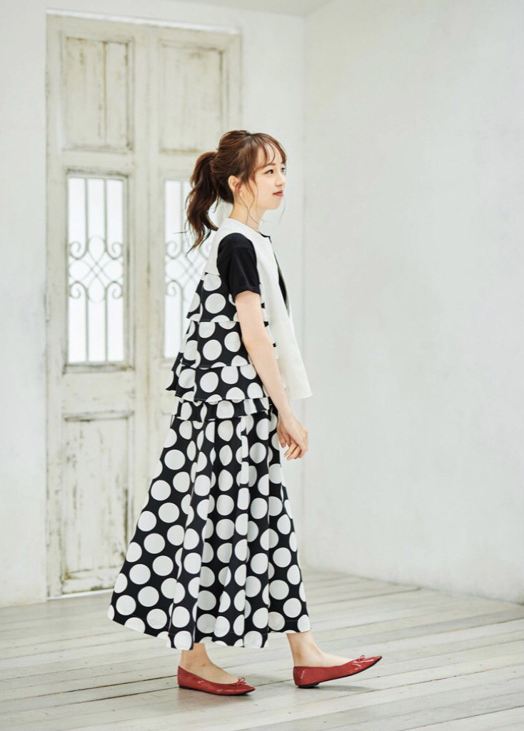 New Arrival | DOS DIOSAS | ドスディオサス | ドットフレアスカート 