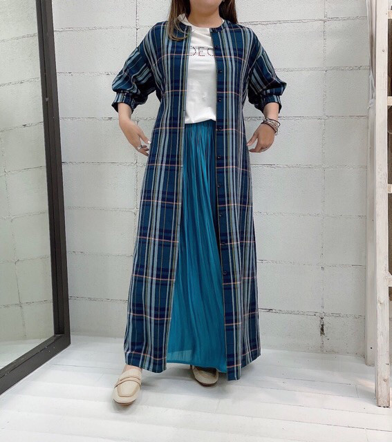 コーデの幅が広がる Atelier Six チェックワンピース Bj Select万屋店 Grasol Nagasaki Stores レディースセレクトショップ ジラソル 長崎市