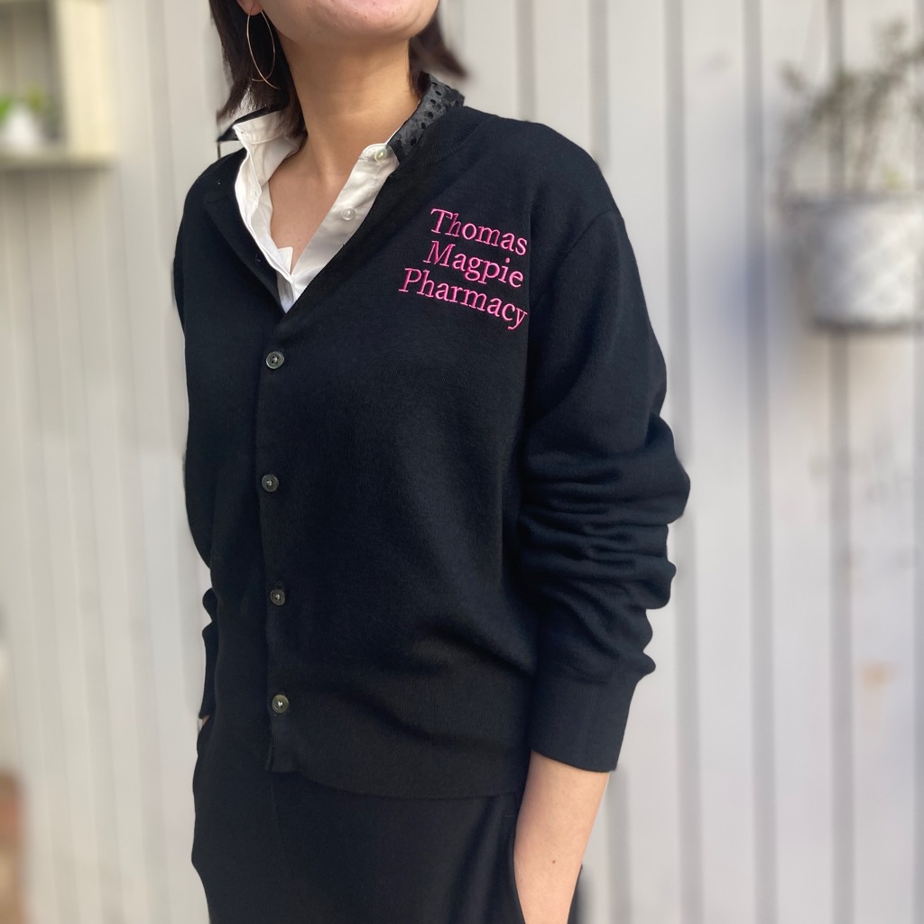 New Arrival | THOMAS MAGPIE ロゴカーディガン | grasol Home 浜の町