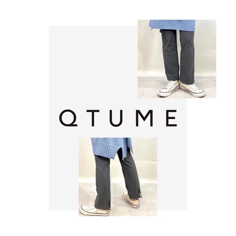 新入荷 | QTUME(クチューム) | 2wayスリットパギンス裏起毛 | grasol万