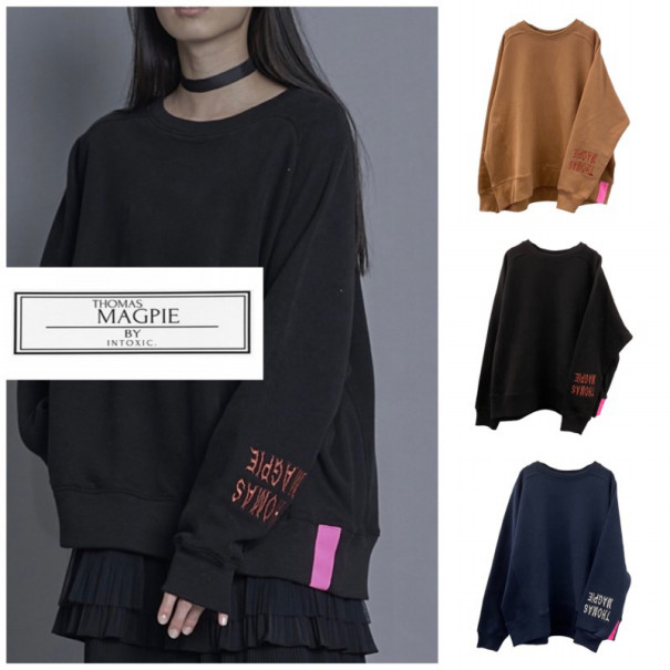 新入荷|THOMAS MAGPIE(トーマスマグパイ)|ビッグシルエットロゴ 