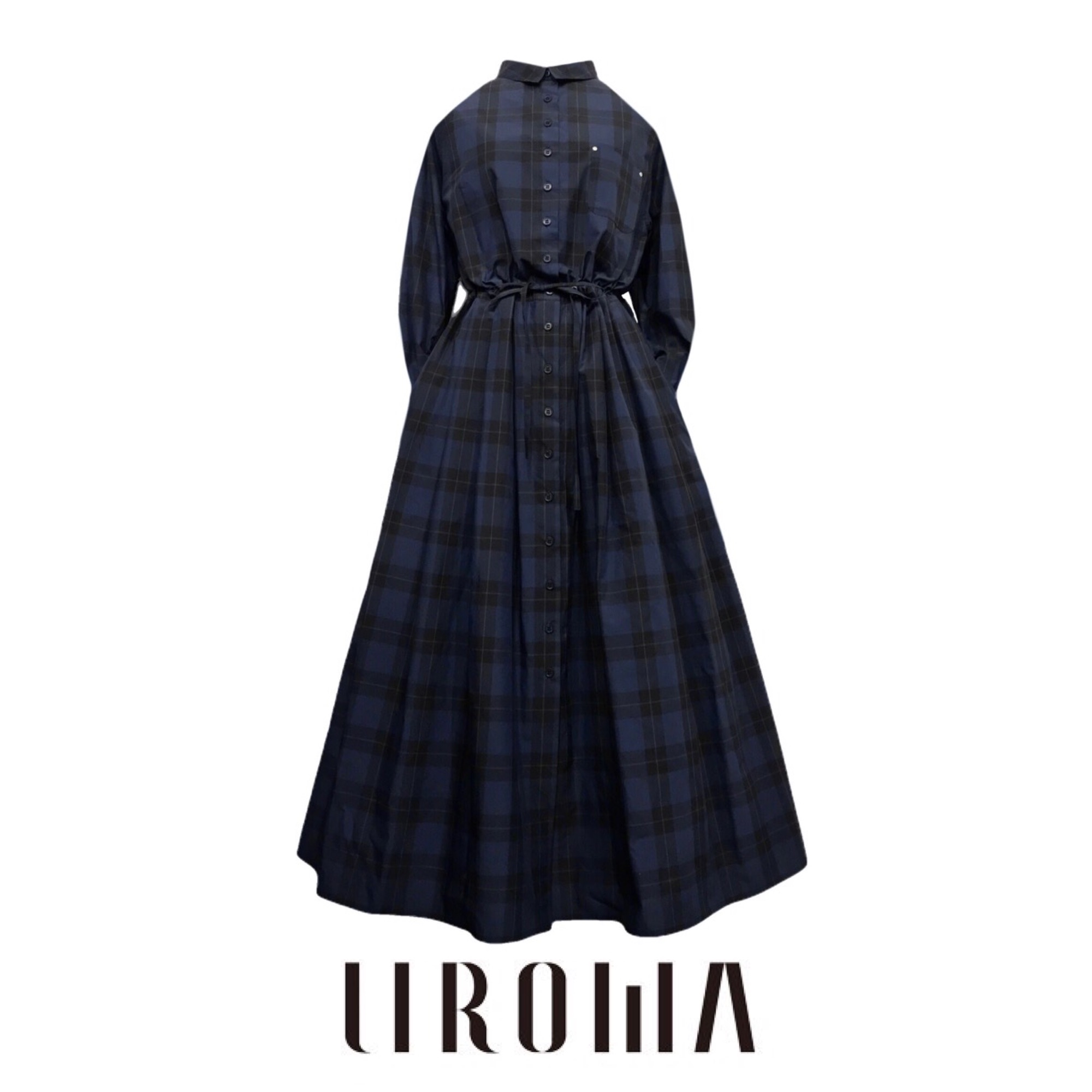 New Arrival | LIROMA × grasol #1 シャツワンピース | grasol