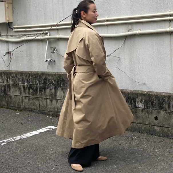 New Arrival | LIROMA ロングトレンチコート | grasol Home 浜の町 