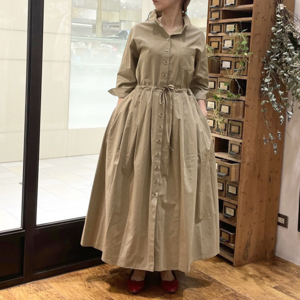 新入荷！ | LIROMA(リロマ) 七分袖シャツワンピース | grasol Nagasaki 